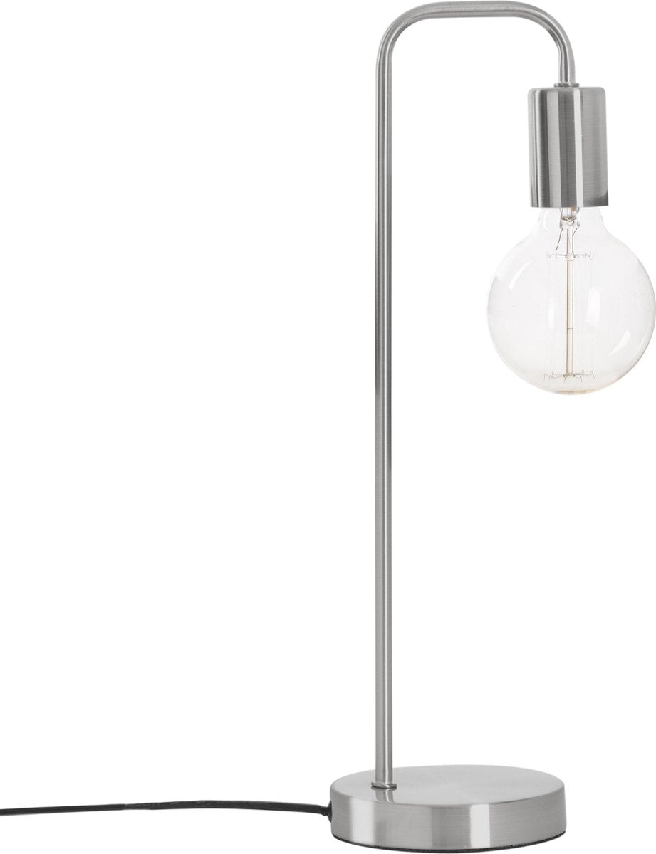 Tafellamp Metaal Zilver hoogte 45 cm