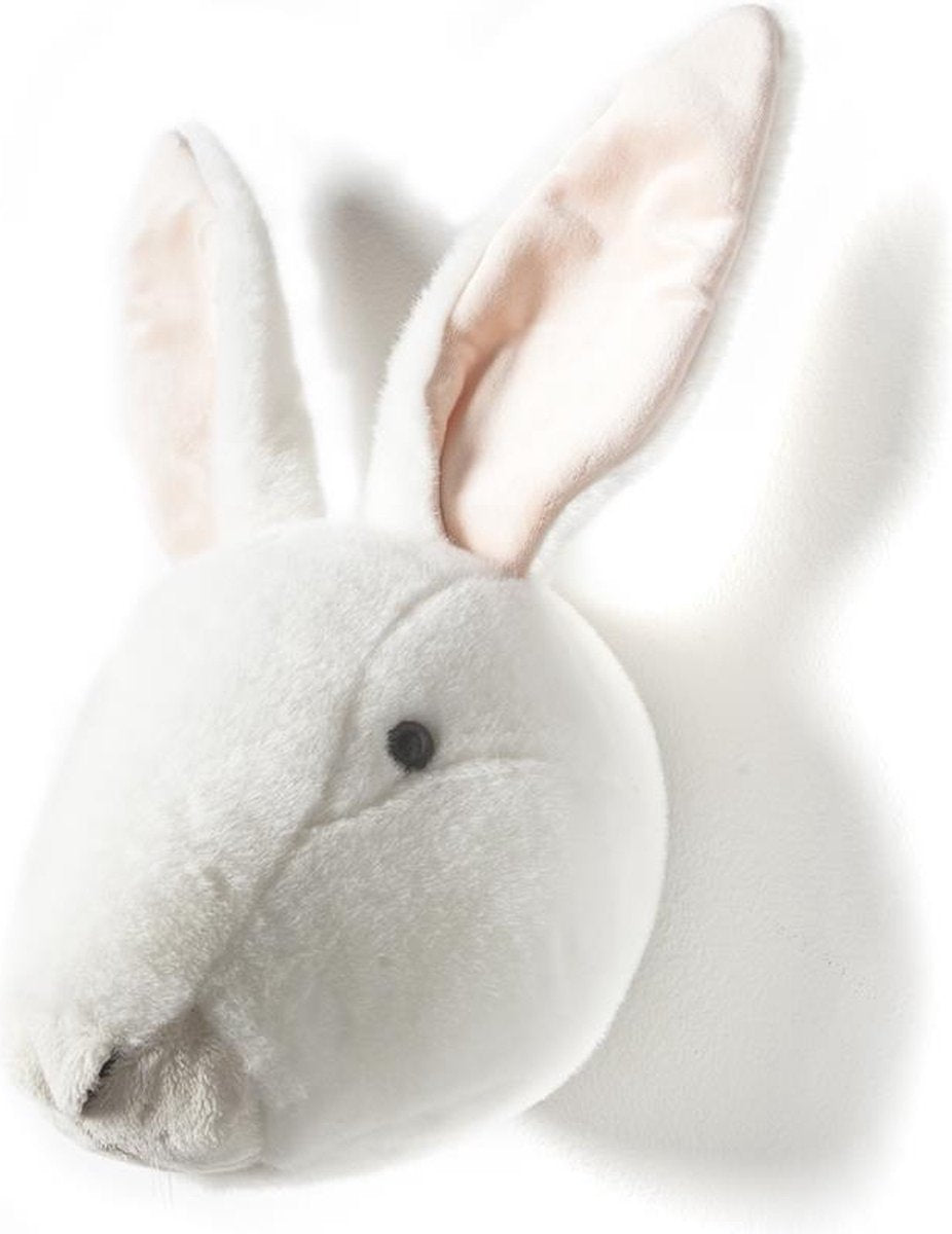 Wild &amp; Soft Alice animal head plush wall decoration - Rabbit