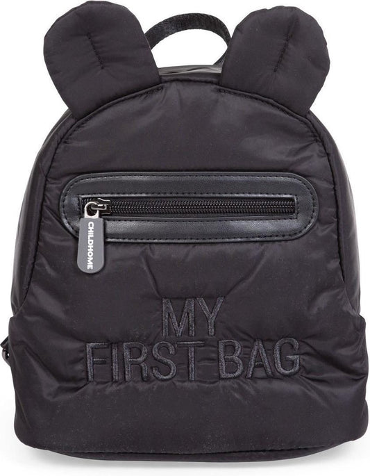 Childhome Kids - My First Bag - Padded Black - Children's backpack