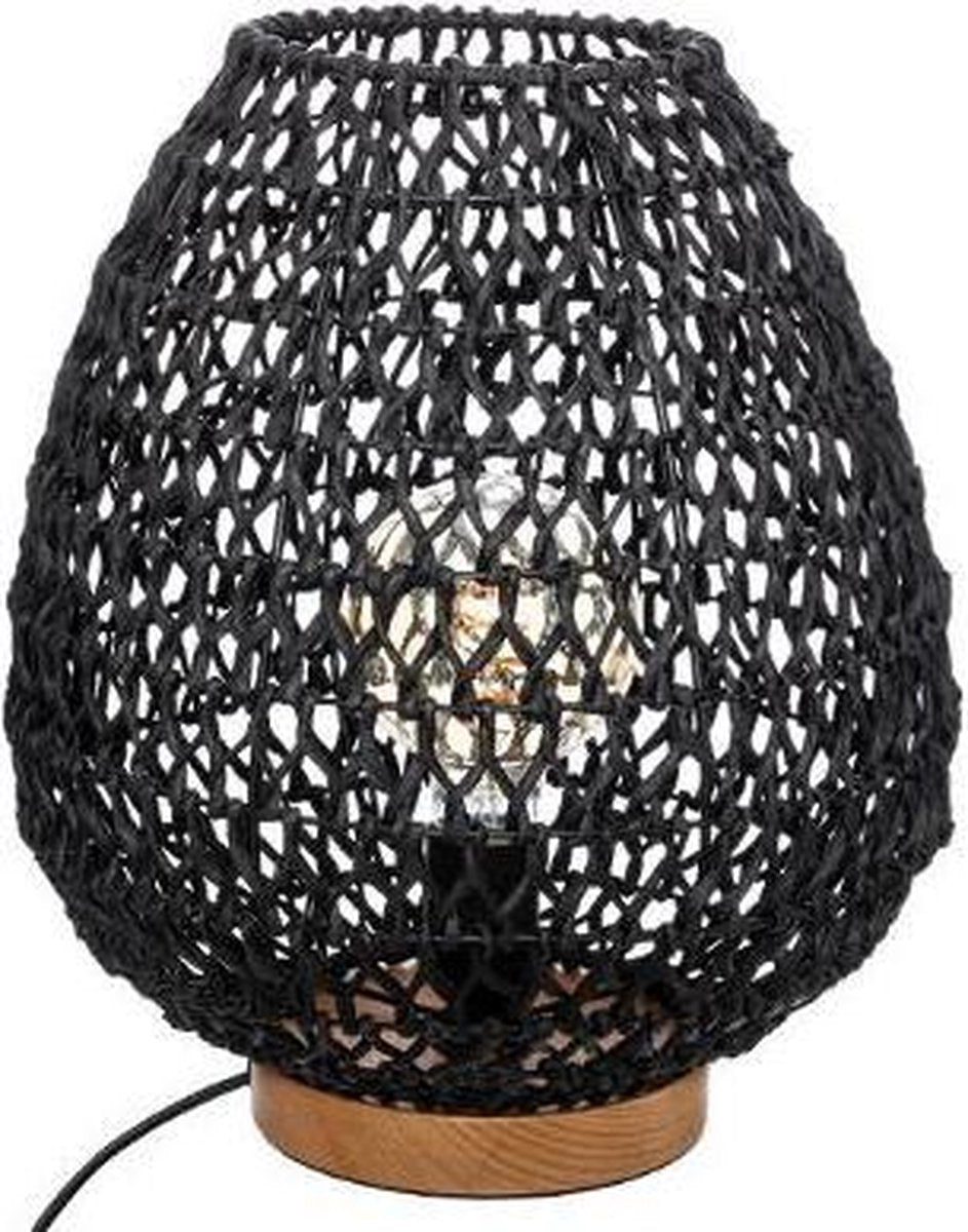 Lampe de Table Atmosphera Etel D30,5x35,5cm - Noir - E27