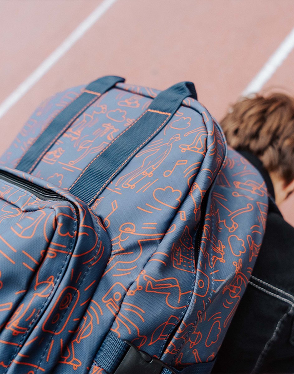 Caramel &amp; Cie Sac à Dos Large - Skatepark