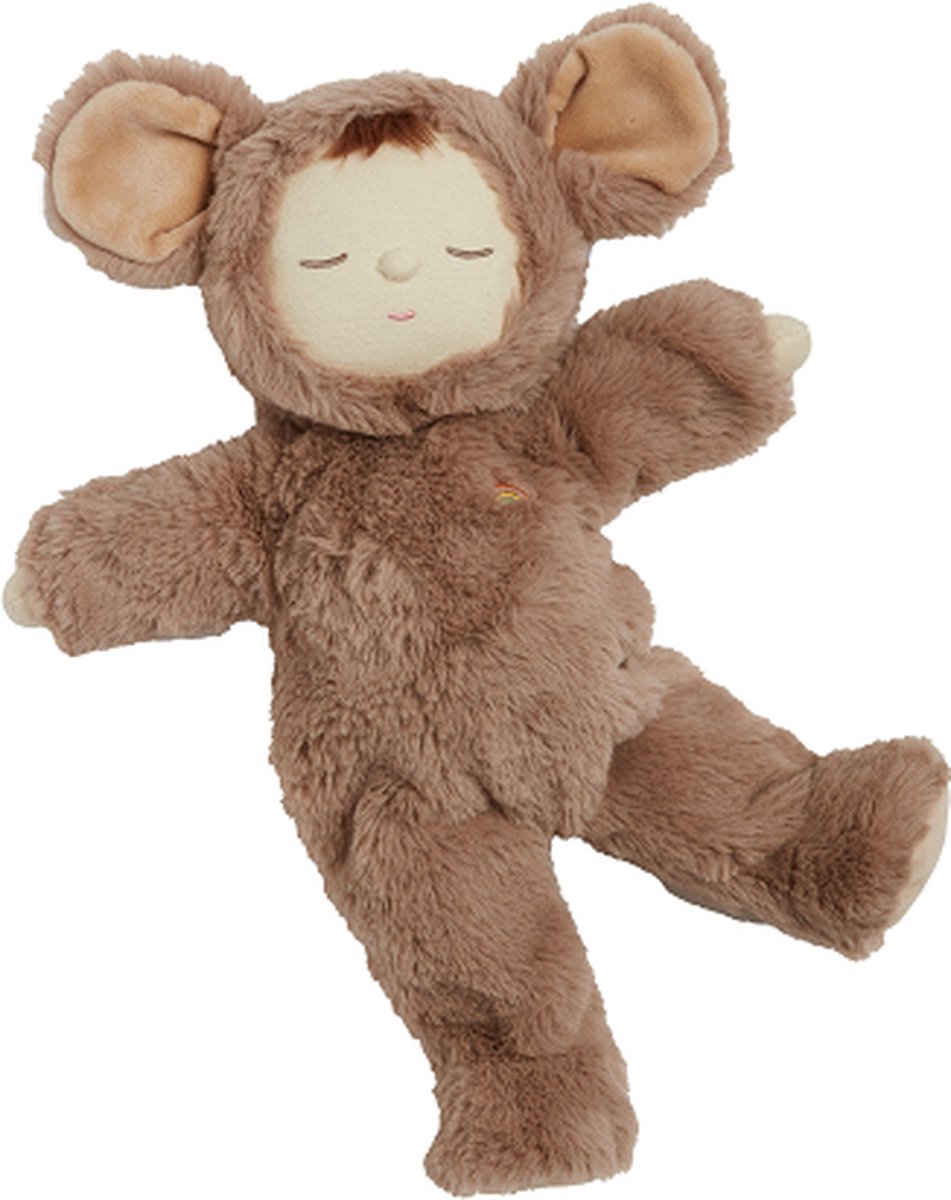 Olli Ella - Cozy Dozy Dinkum Doll Mousy Pickle - Peluche - Poupée - Jouer en peluche