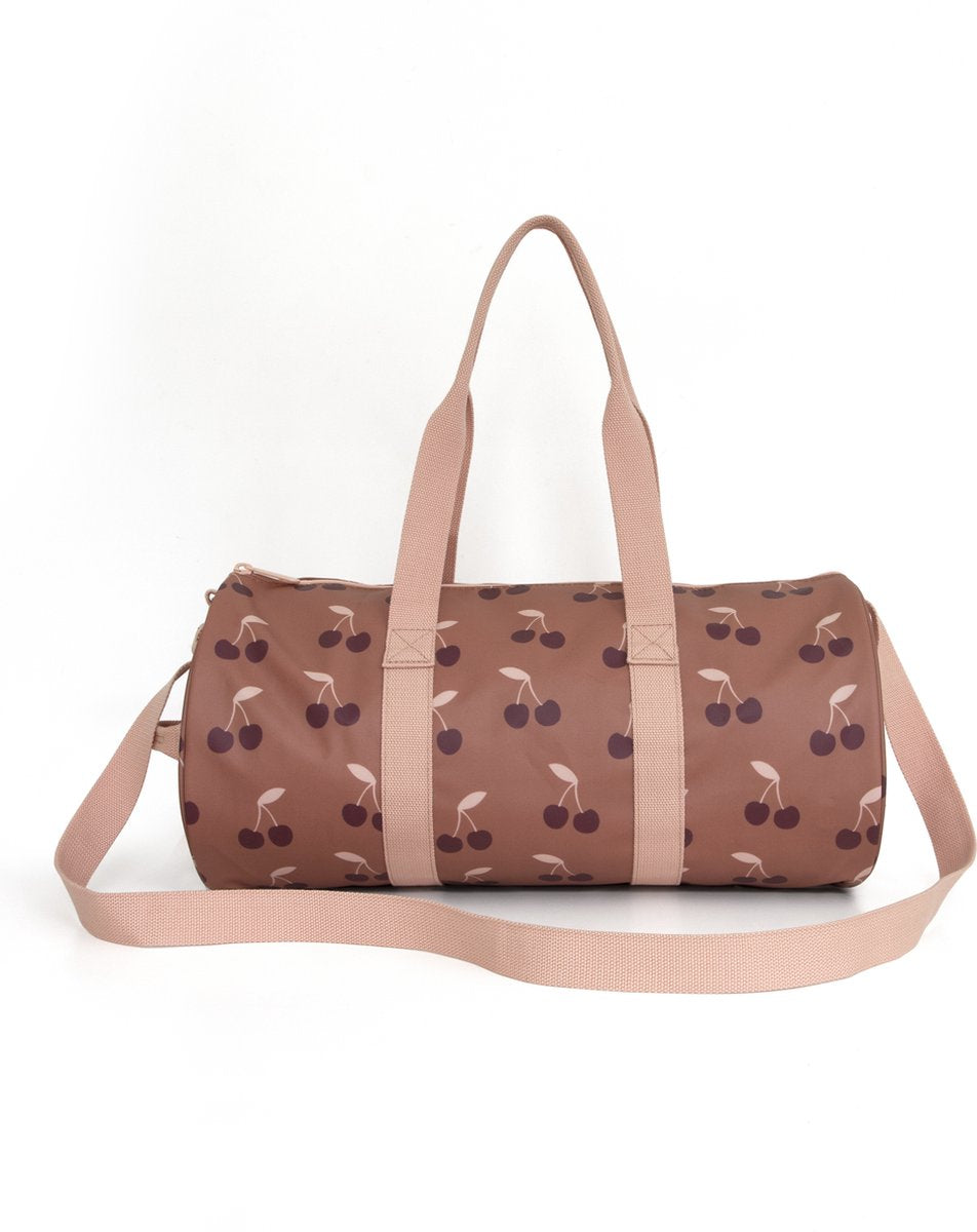 Studio Ditte Weekend Bag Cherries 43x21x21cm - Terracotta