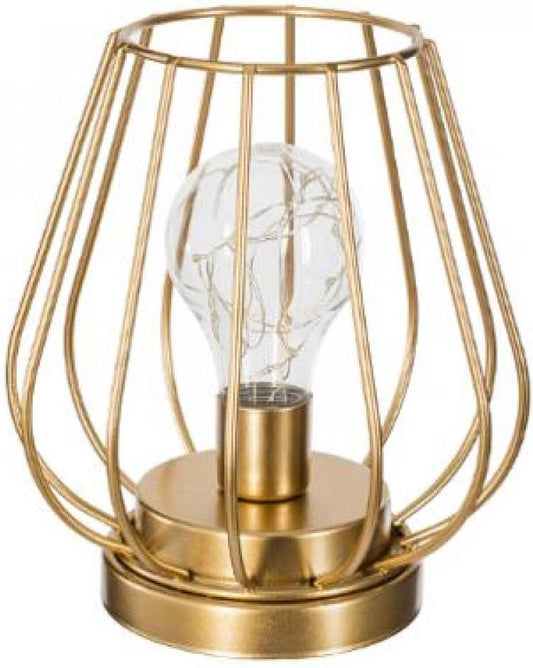 Table lamp - Gold - V 1.5 - 17 x 17 x 15.5 cm