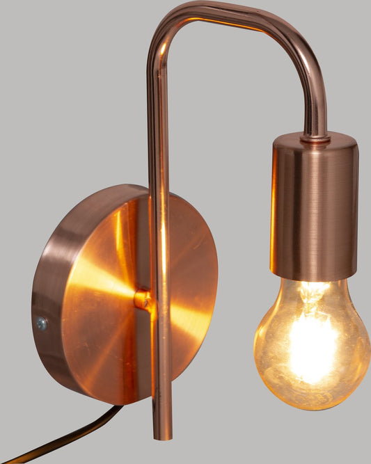 Atmosphera Wall Lamp - Lamp - Copper and Metal - H25cm