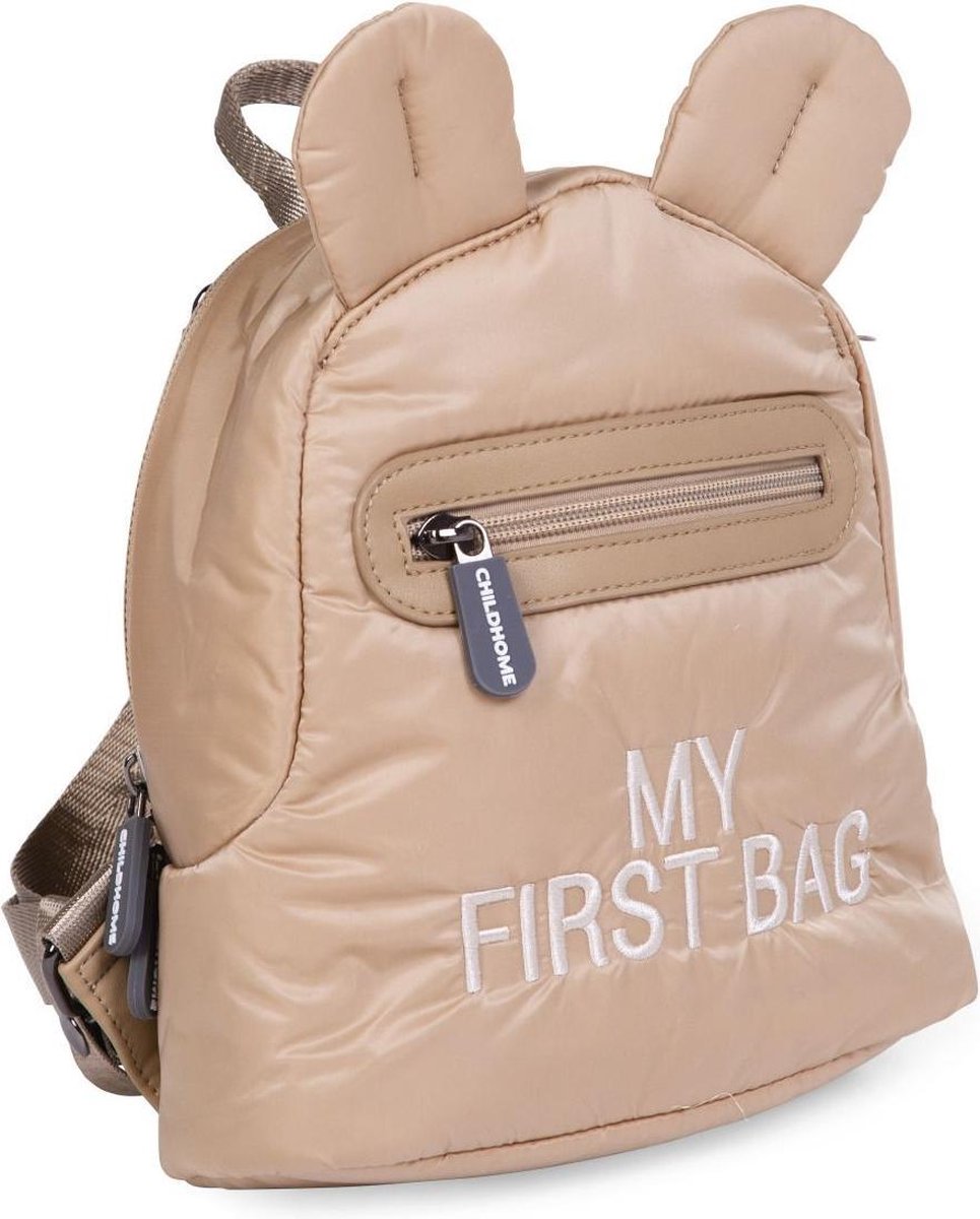 Childhome Kids - My First Bag - Padded Beige - Children's backpack