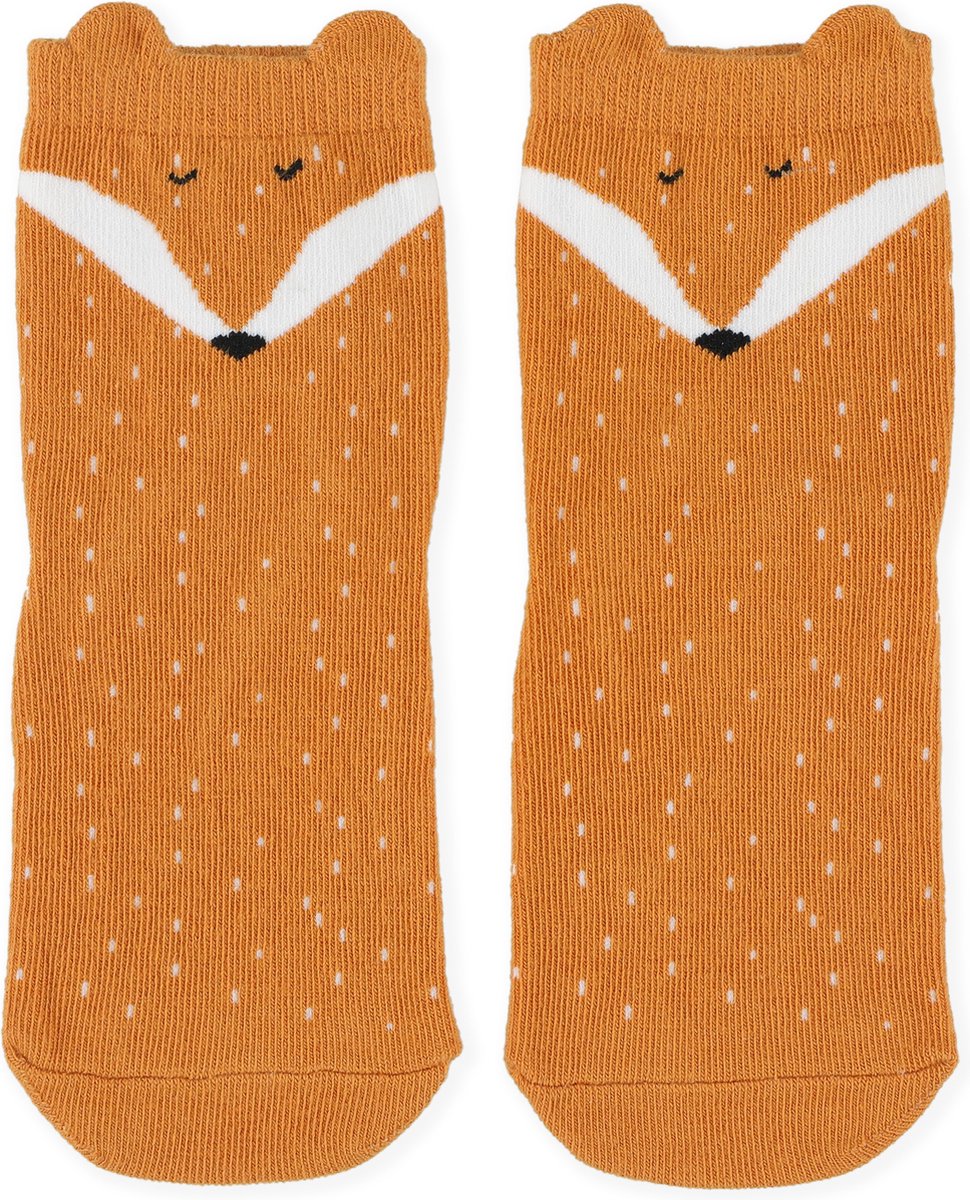 Trixie Short socks set van 6 paar - Konijn/Vos/Pinguïn