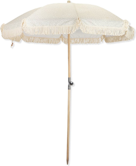 Parasol de plage Konges Slojd UPF50+ - Bleu Ete