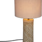 Atmosphera Tafellamp Salma naturel - Lamp - H47 cm - Bamboe