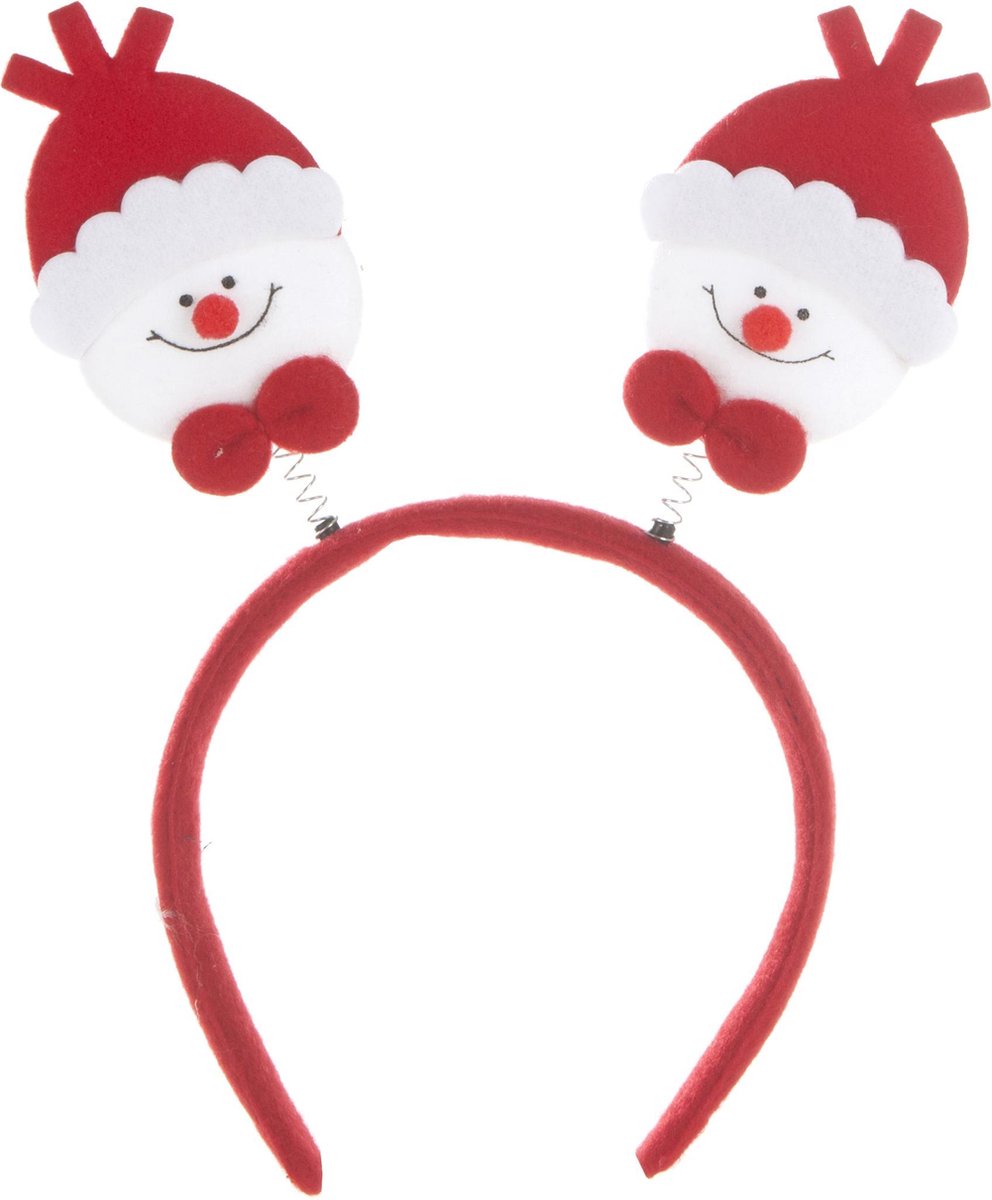 Kerst diadeem kinderen set van 3 - Kerstman - Rendier - Sneeuwpop - Kerstmis