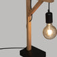 Atmosphera Tafellamp Wild - Zwart - H 46 cm - Lamp niet inbegrepen