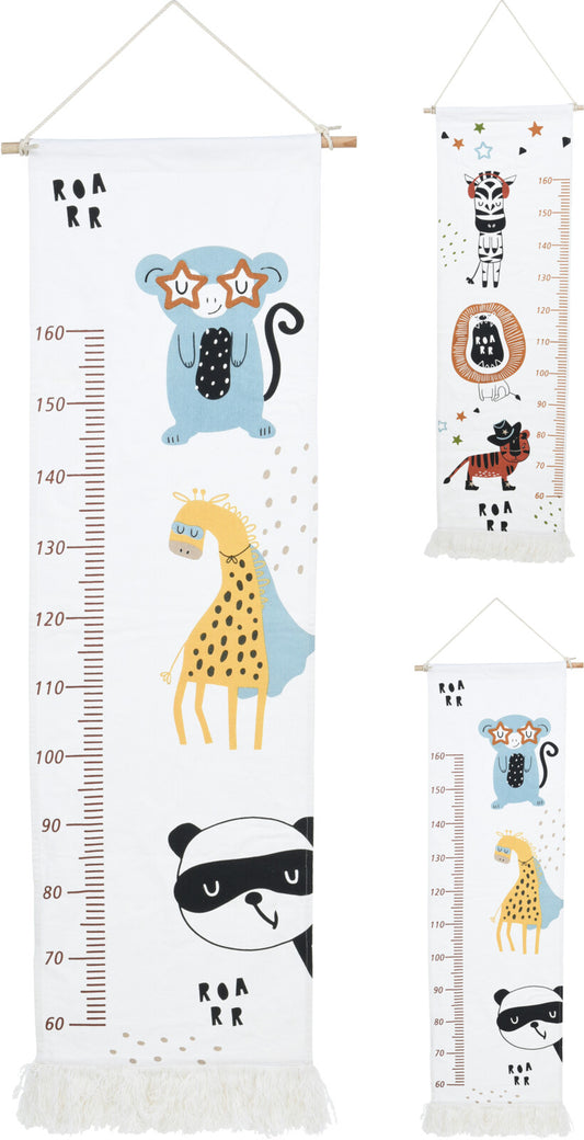 Groeimeter - Dieren - 60 tot 160cm - 2 Designs