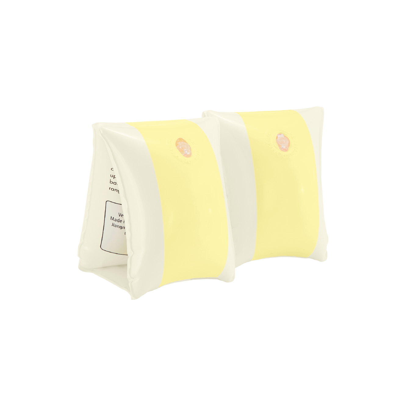 Petites Pommes - Swimming bands - Swimming bracelets - Alex - Pastel yellow