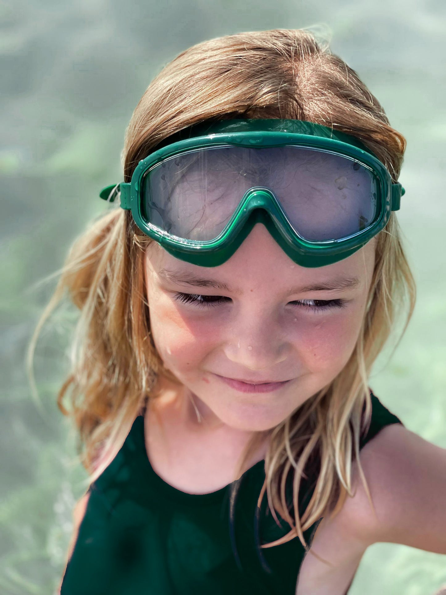 Petites Pommes - Swimming goggles - Hans goggles - Child - Oxford Green