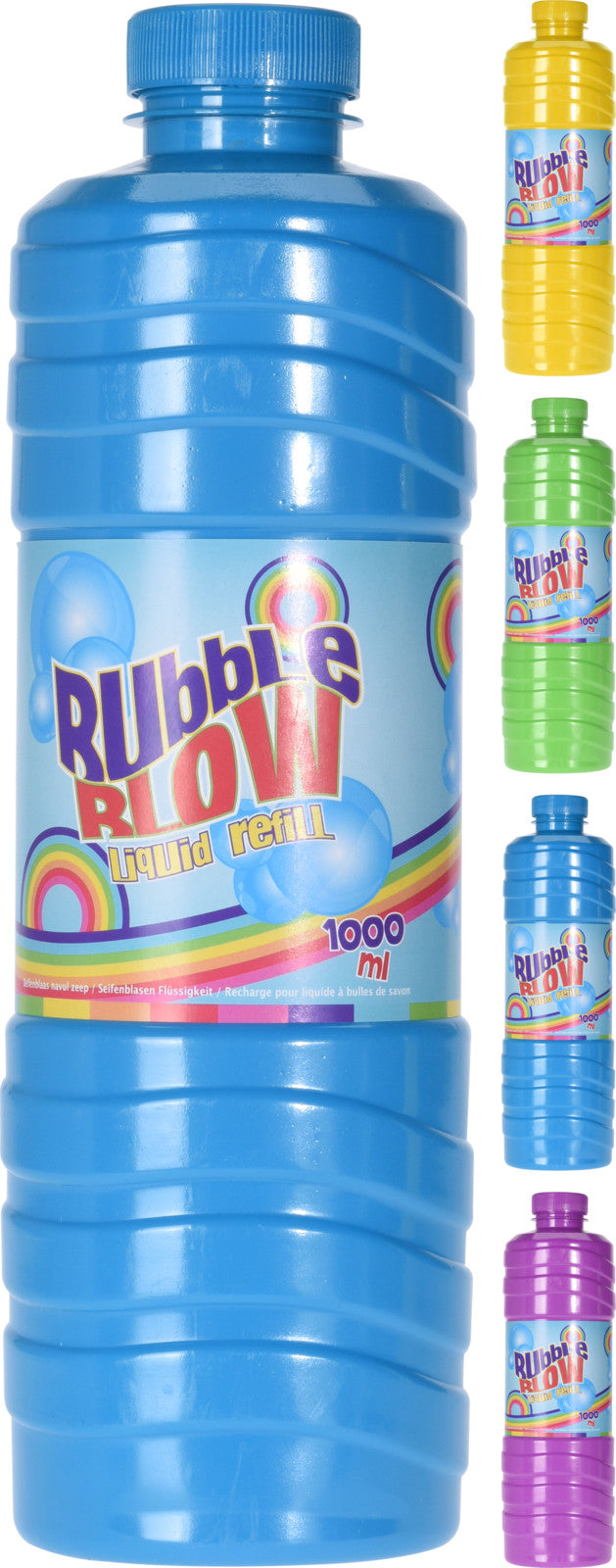 Bubble blower - 1 Liter - Refill bottle - Soap bubble liquid