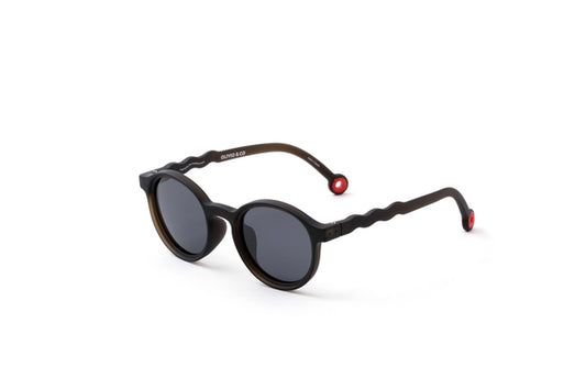 Olivio&amp;Co - Lunettes de soleil - 3 / 12 ans - Classique - Ovale - Calamar Noir