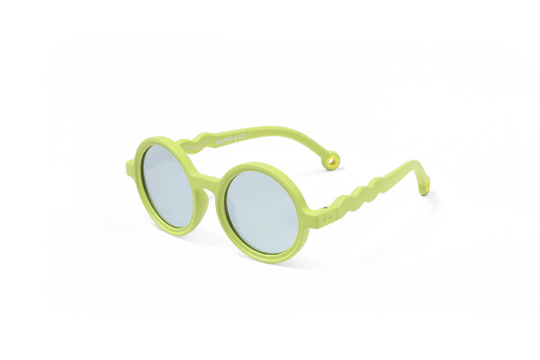 Olivio&CO - Zonnebril - 0 / 3 jaar - Deep Sea - Ronde glazen - Sea Anemone Green