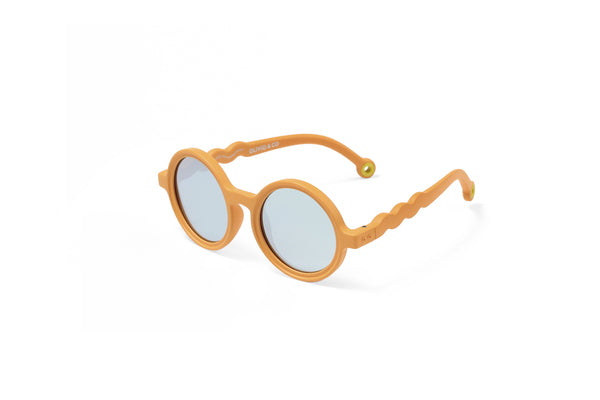 Olivio&amp;CO - Lunettes de soleil - 0/3 ans - Deep Sea - Verres ronds - Etoile de Mer Orange