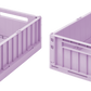 Liewood Weston storage box- 2 stuks - Medium - Light lavender