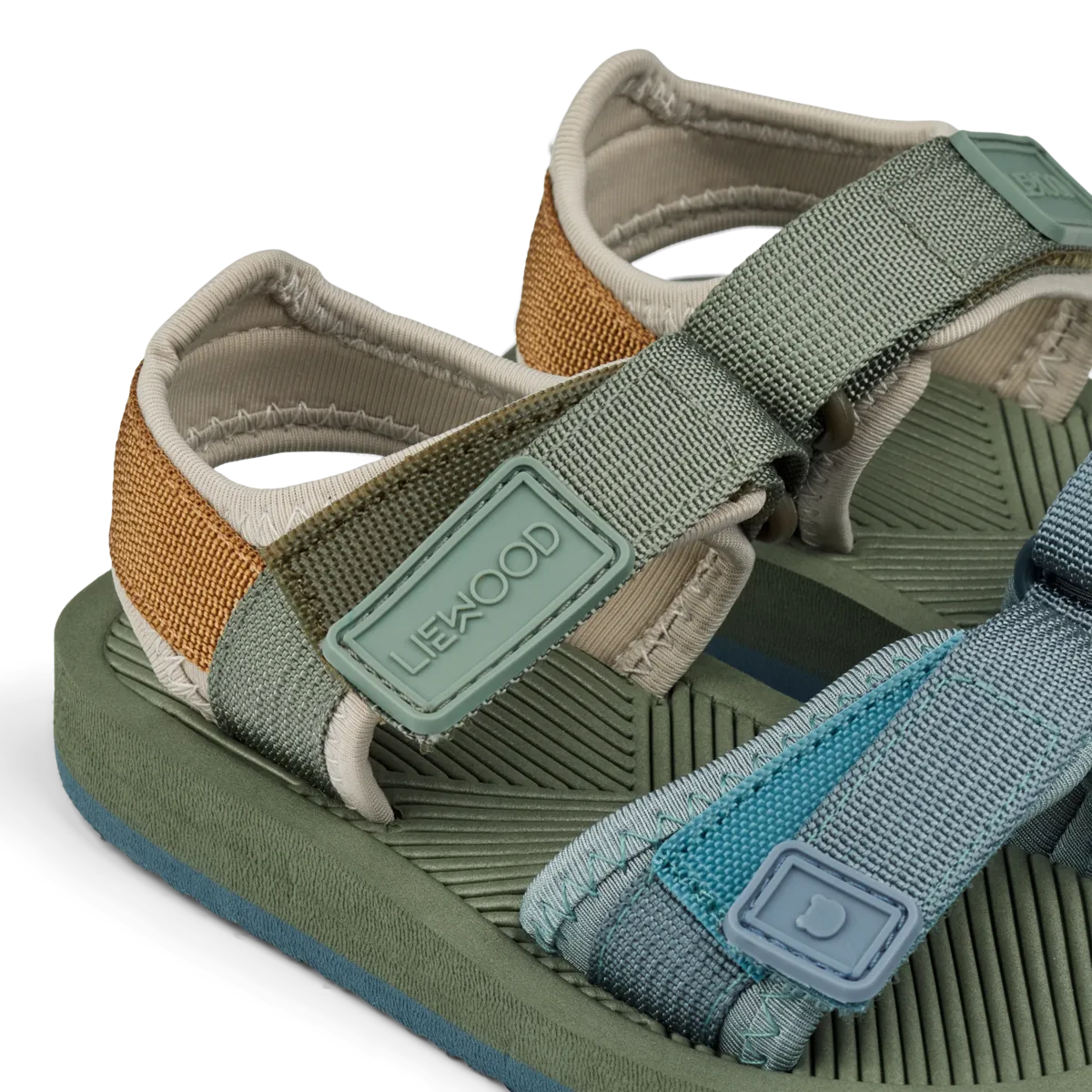 Liewood Monty sandals - Hunter green multimix