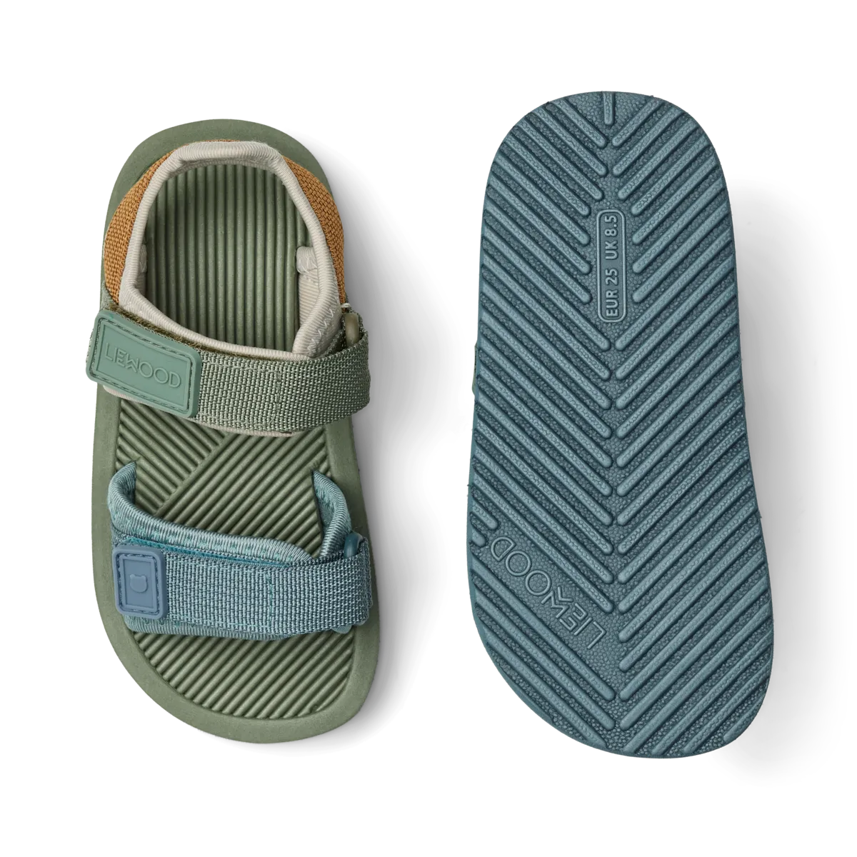 Liewood Monty sandals - Hunter green multimix