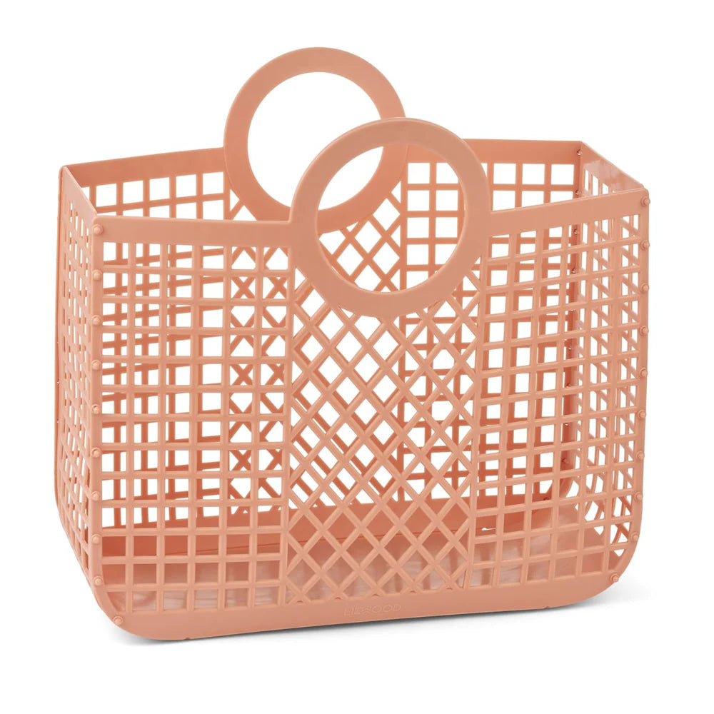 Liewood Bloom Basket/Carry Bag - Tusca Pink