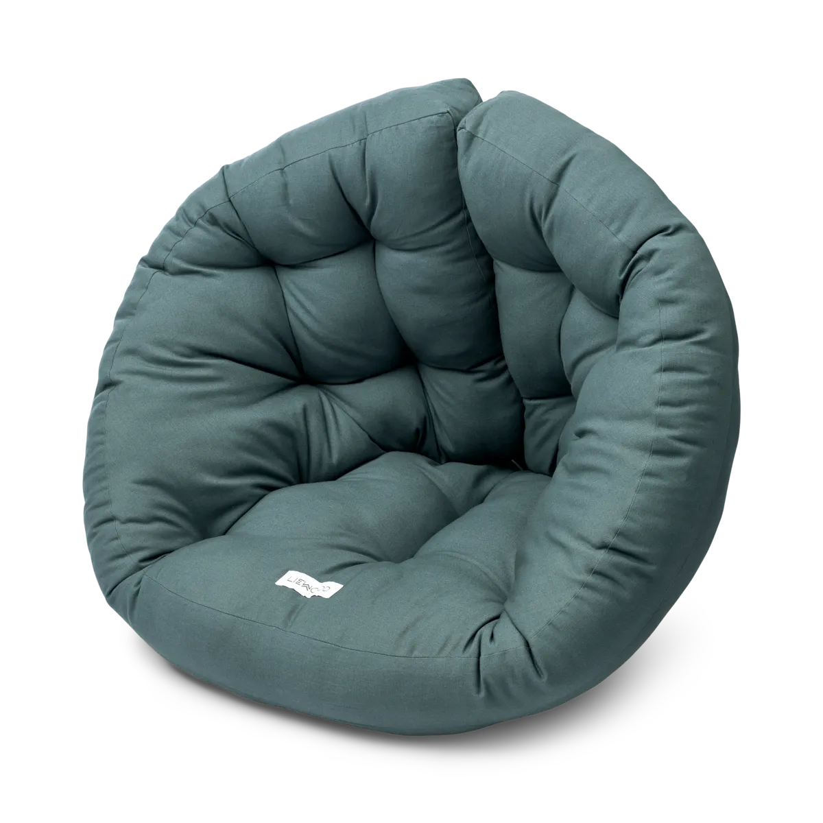 Chaise/pouf enfant Liewood Rudi - Bleu Baleine