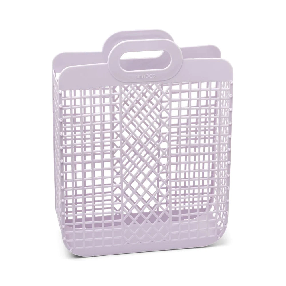 Liewood Laureen basket / carrier bag - Misty lilac - Large