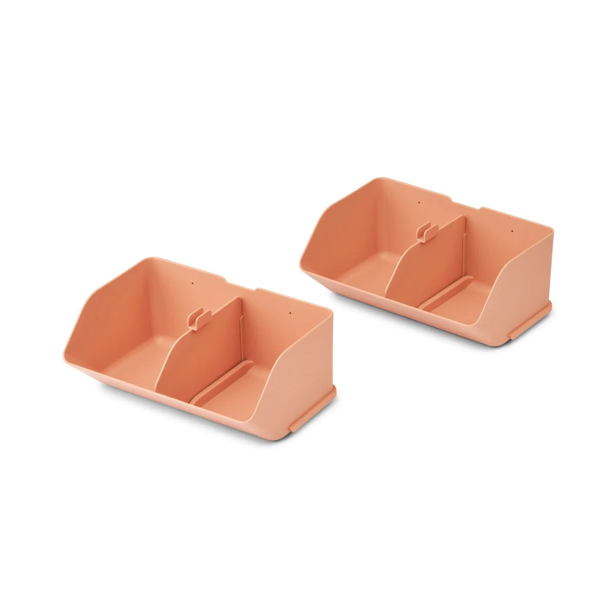 Liewood Rosemary stackable storage bin - Medium - 2 pieces - Tusca pink