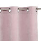 Atmosphera Memories gordijnen Roze 140 x 260 cm - Kant en klaar met ringen - Gordijn raambekleding €“ Roze