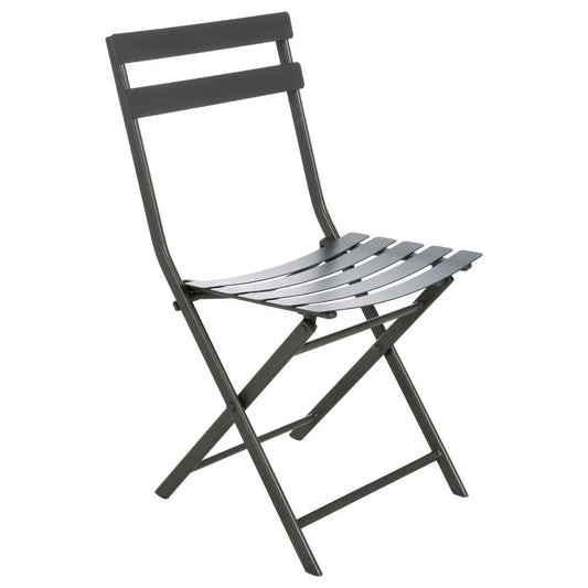 Hespéride - Luxury bistro chair - Greensboro Chair - Graphite gray - 50x42x81cm