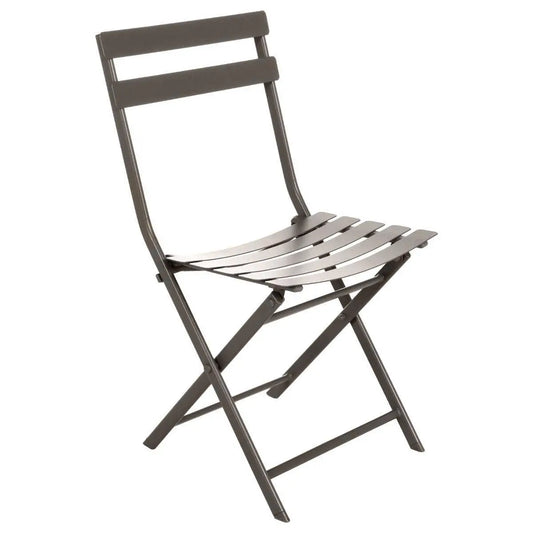 Hespéride - Luxury bistro chair - Greensboro Chair - Dark Gray - 50x42x81cm