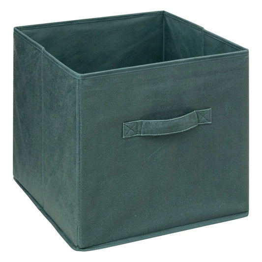 5Five Rangement pliable - Velours - Kaki - 31 x 31 cm 