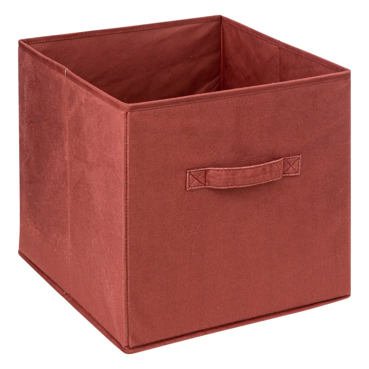 5Five Rangement pliable - Velours - Sienne - 31 x 31 cm 