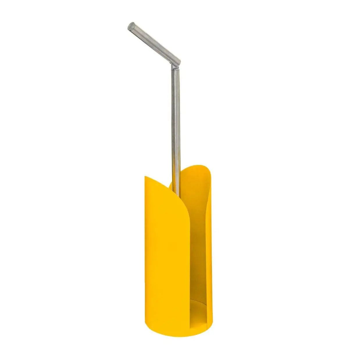 5Five Cocoon Flexible toilet holder + toilet brush - Yellow