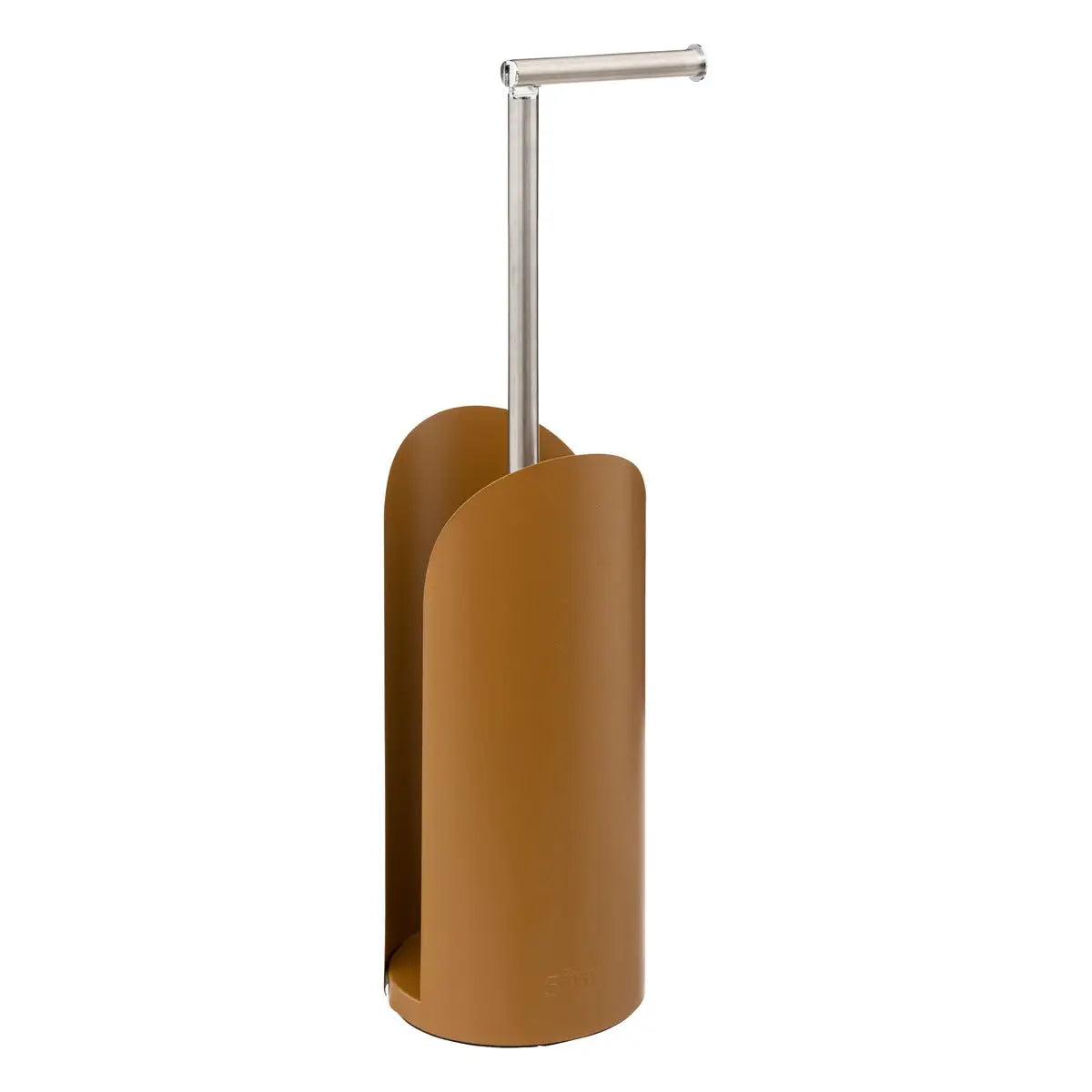 5Five Cocoon Flexible toilet holder + toilet brush - Caramel