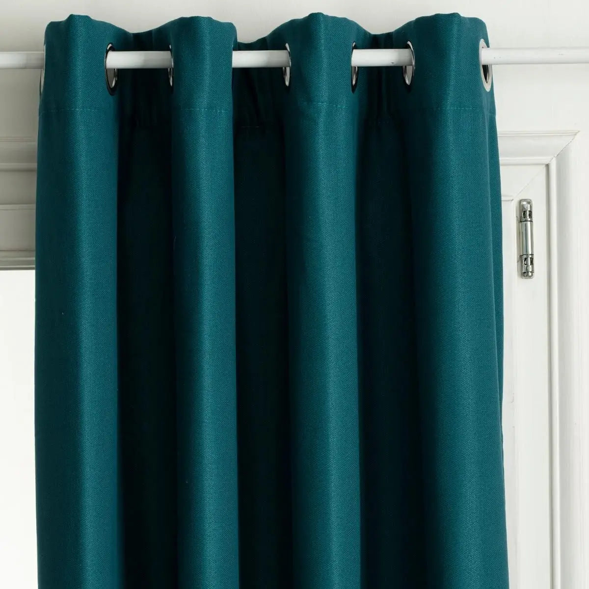 Atmosphera Isa Insulation curtain - Duck blue - 140 x 260 cm