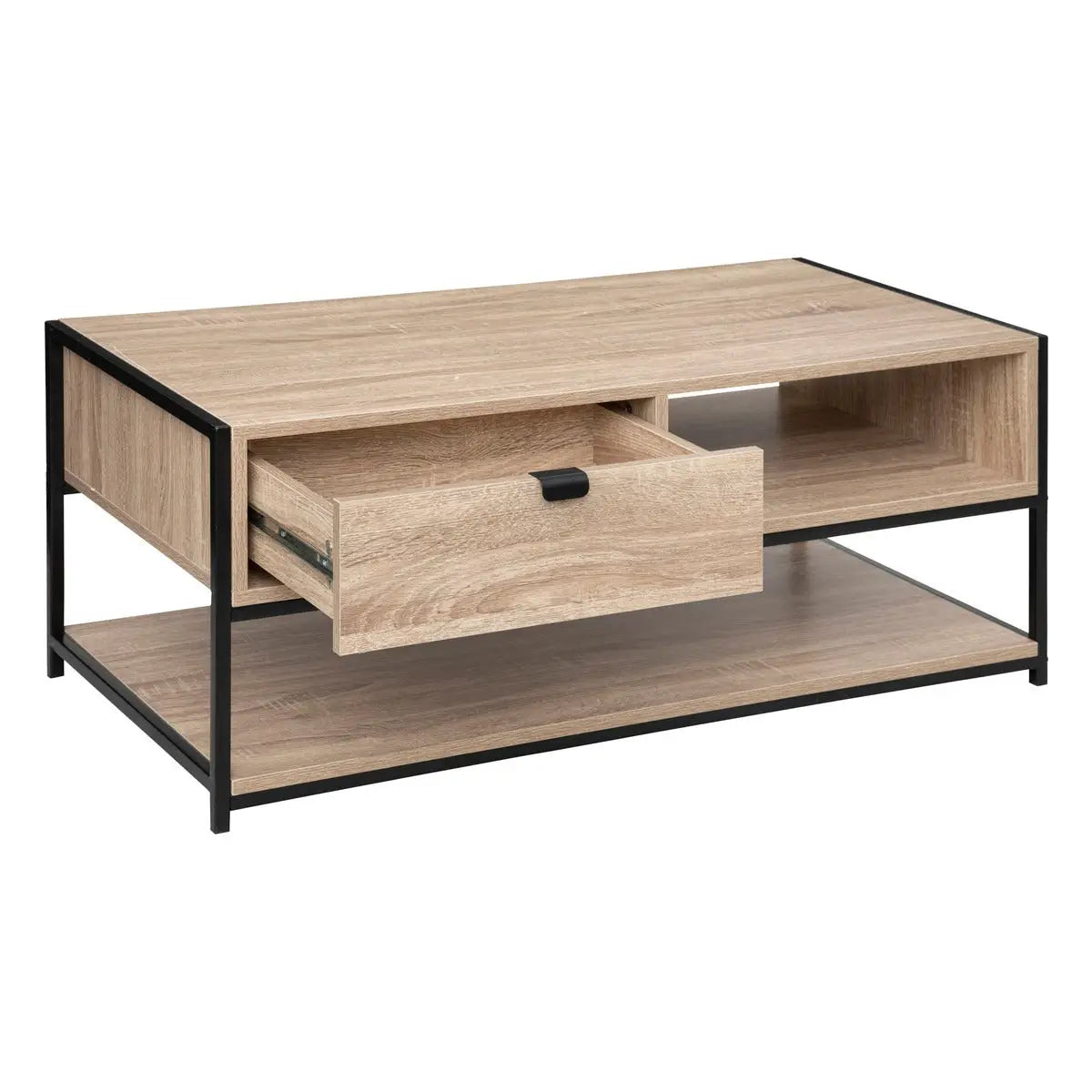 5Five Aliaj Coffee Table - 1 Drawer - Beige - 100 x 40 x H 50 CM