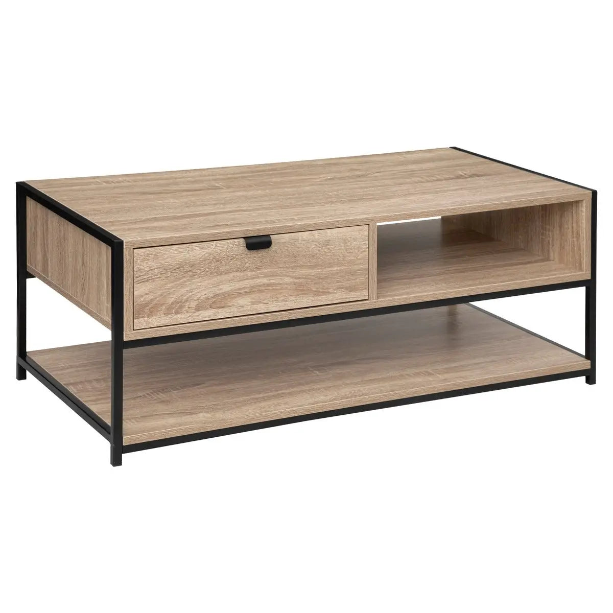 5Five Aliaj Coffee Table - 1 Drawer - Beige - 100 x 40 x H 50 CM