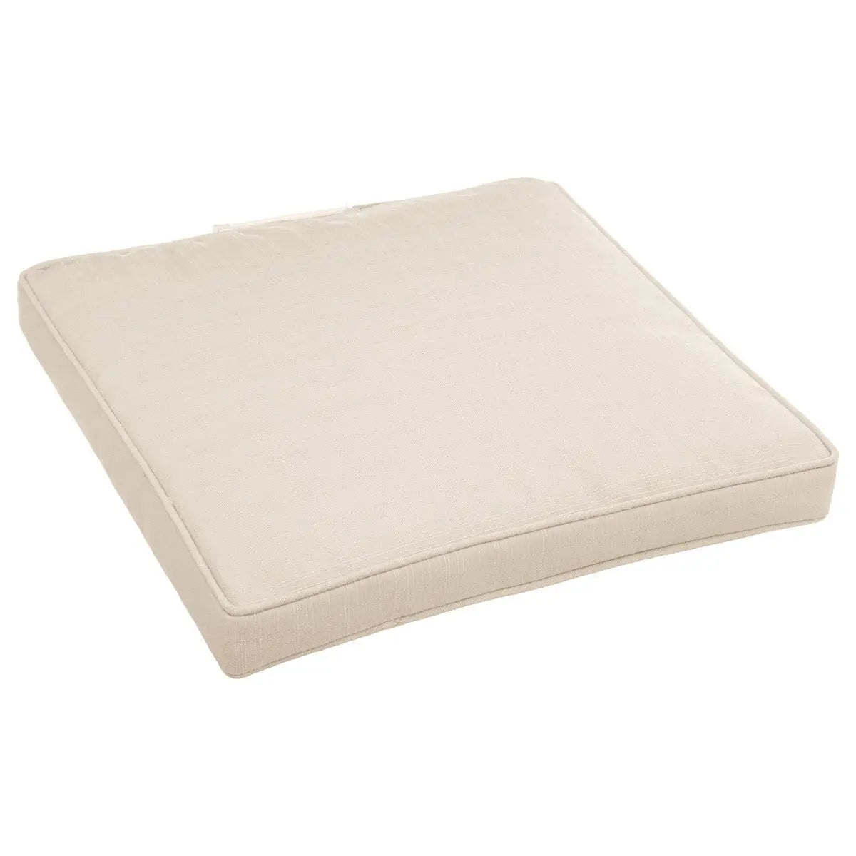 Hespéride Korai Coussin de chaise avec velcro - Déperlant - Déhoussable - 40x40cm - Blé