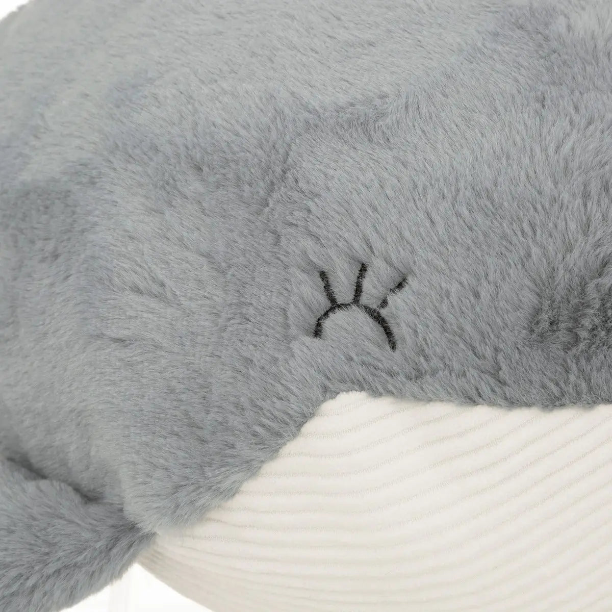 Atmosphera Kids XL Cuddly toy whale Bymo - Blue-gray - 64 x 26 cm