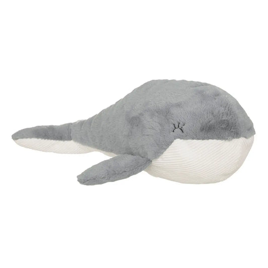 Atmosphera Kids XL Cuddly toy whale Bymo - Blue-gray - 64 x 26 cm