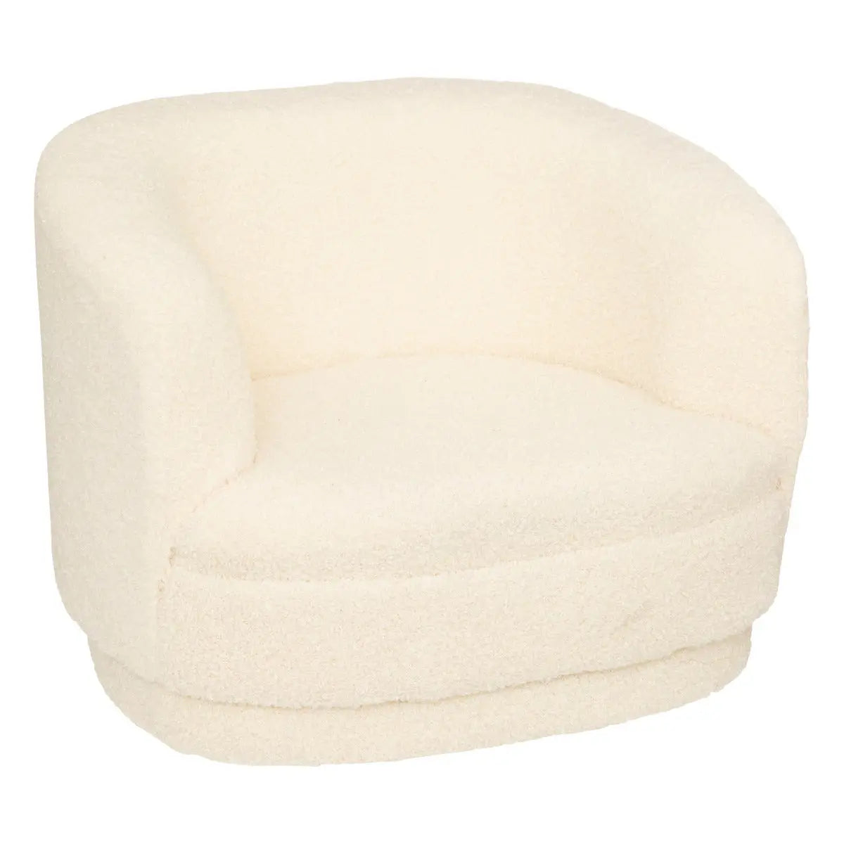 Atmosphera kids Children's armchair / children's chair Curly - White