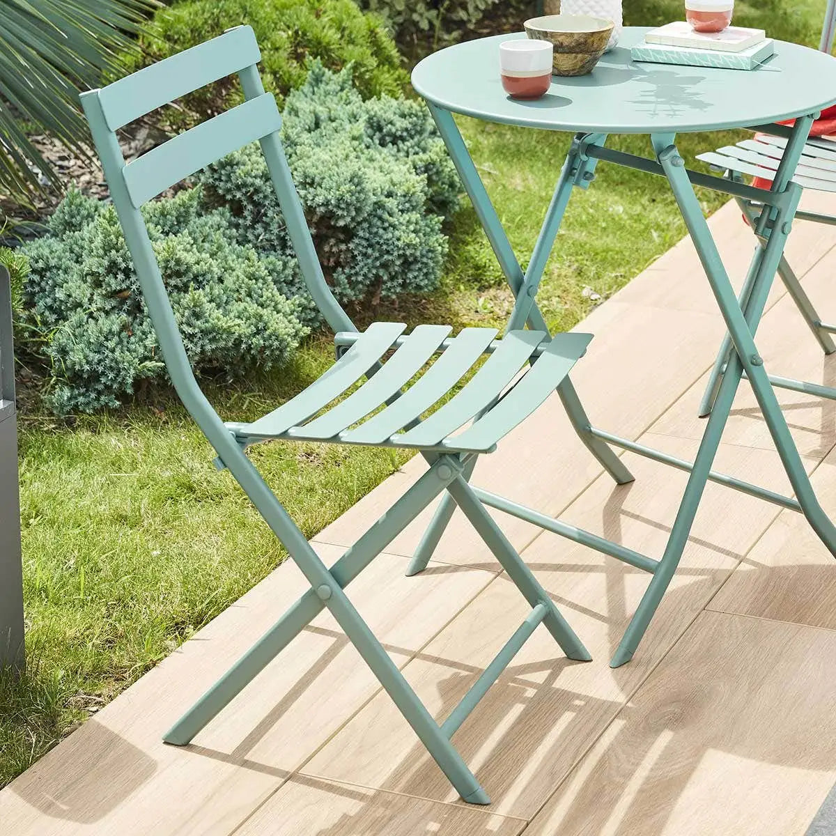 Hespéride - Luxury bistro chair - Greensboro Chair - Jade green - 50x42x81cm