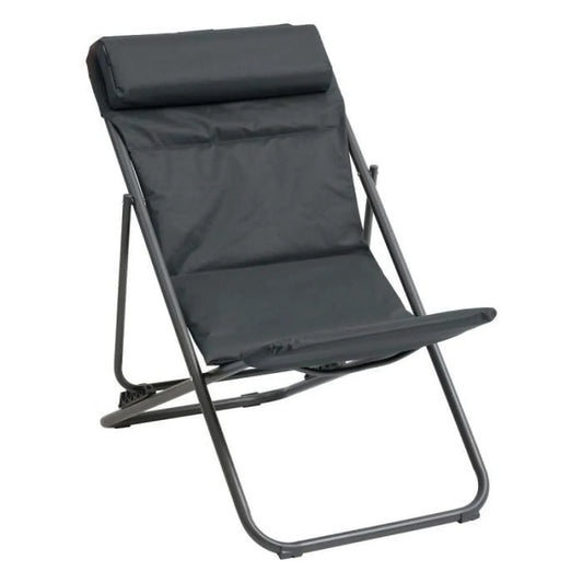 Hespéride - Luxury Bistro garden chair - Foldable - Anthracite - Jubbe - 81x59x98cm