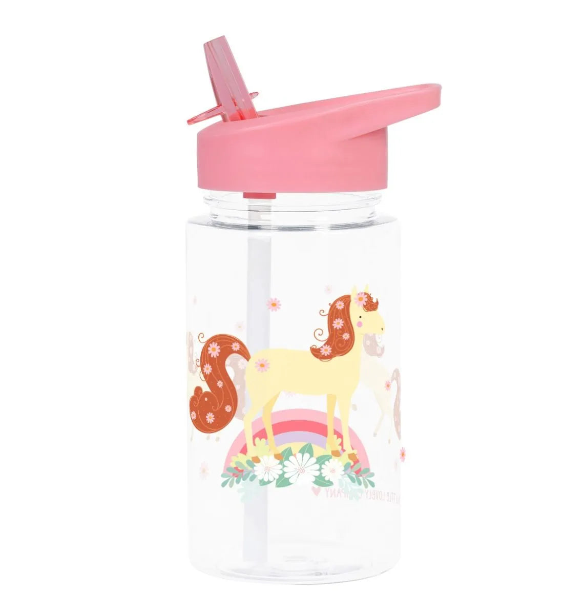 A Little Lovely Company Back to school set - Drinkfles / Lunchbox - Paard