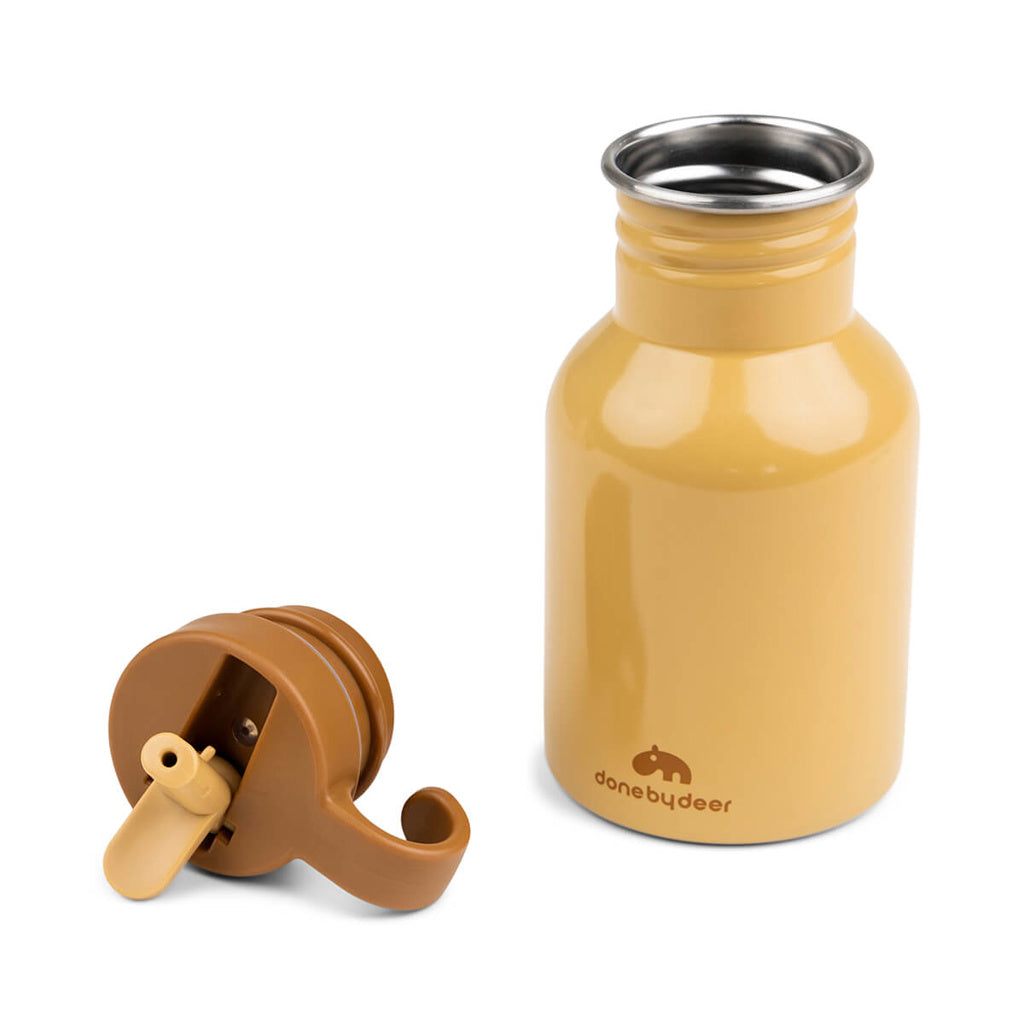 Done by Deer Thermo Bottle - Raffi Mustard - 350ml