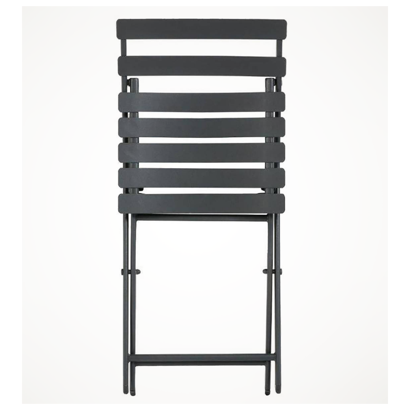 Hespéride - Luxury bistro chair - Greensboro Chair - Graphite gray - 50x42x81cm