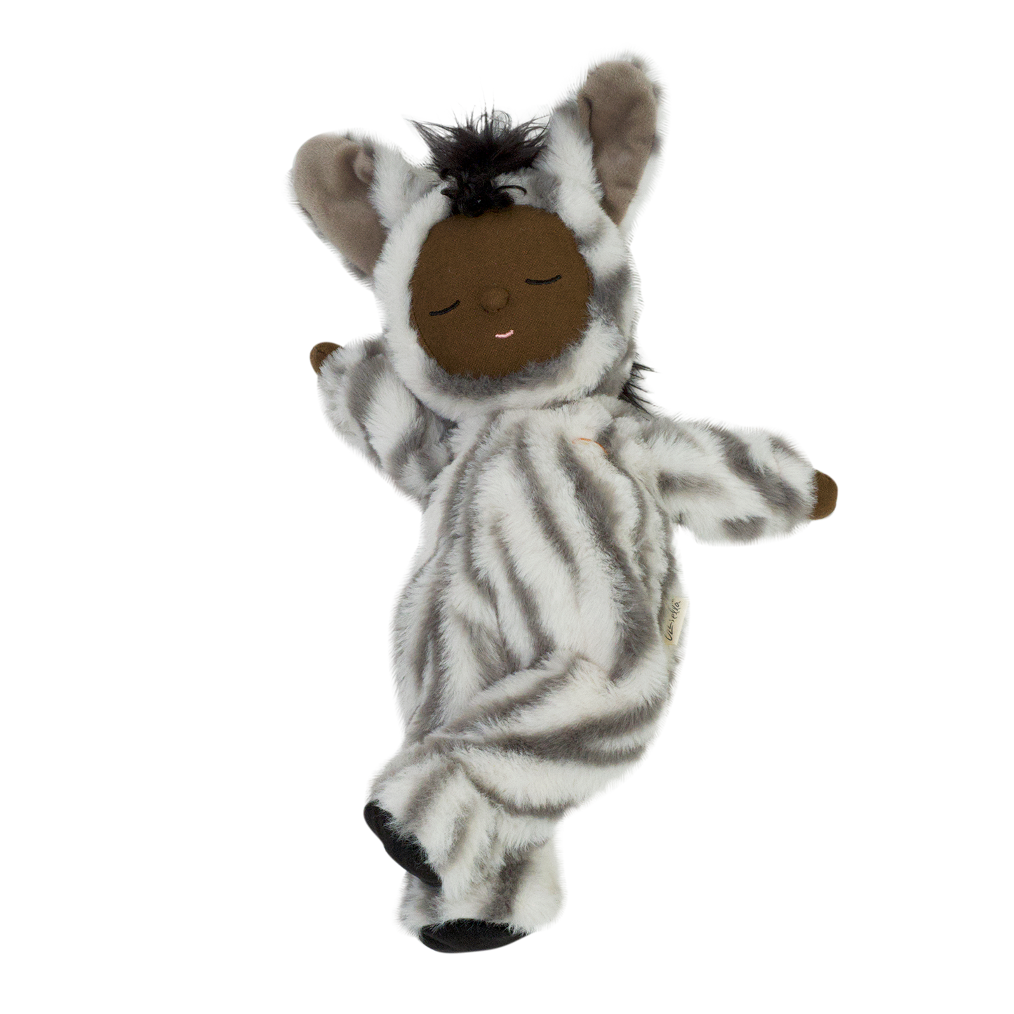 Olli Ella - Cozy Dozy Dinkum Doll Zebra Mini - Cuddly toy - Doll - Play cuddly toy