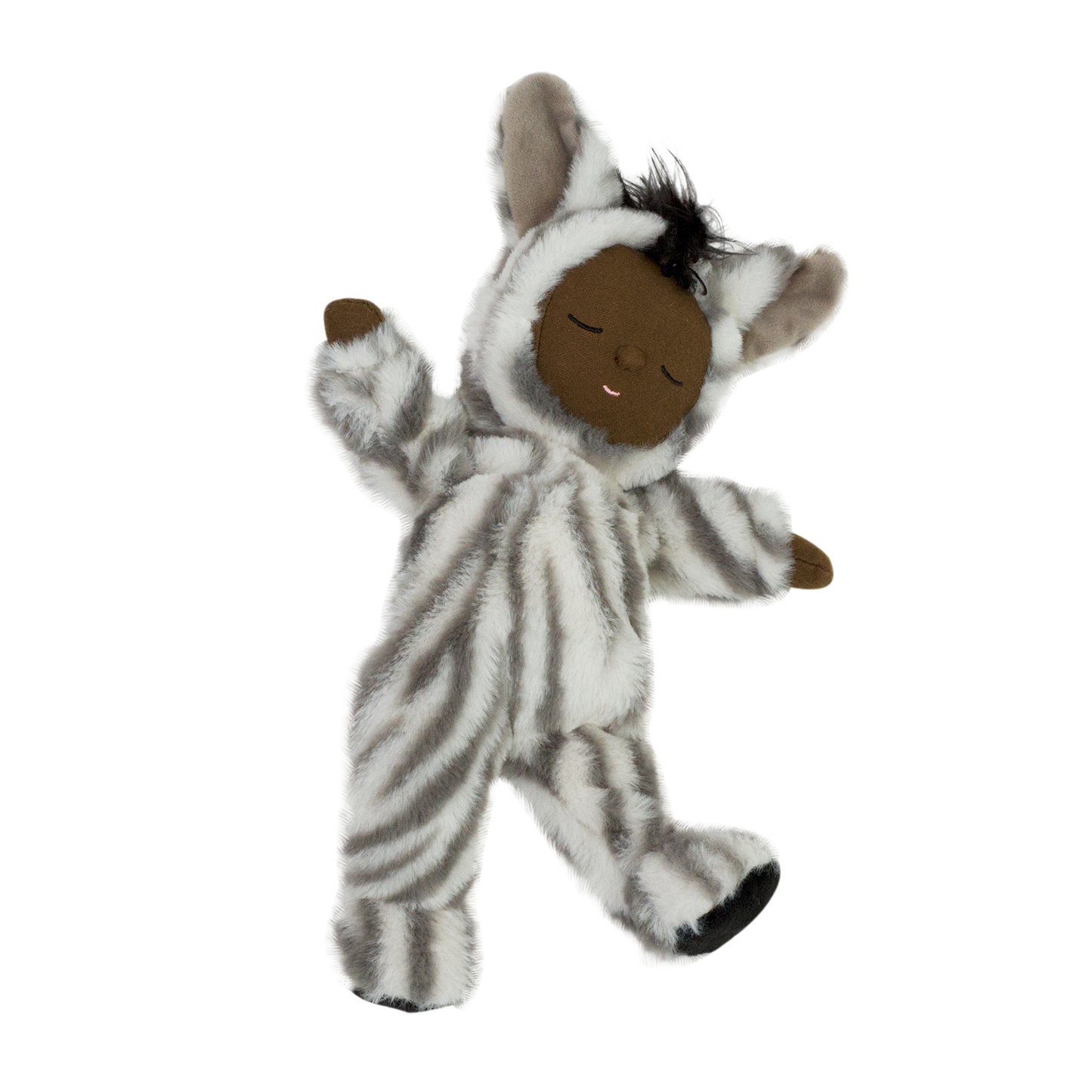 Olli Ella - Cozy Dozy Dinkum Doll Zebra Mini - Knuffel - Pop - Speelknuffel